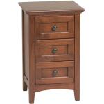 GAC McKenzie Small 3‑Drawer Nightstand