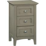 FST McKenzie Small 3‑Drawer Nightstand