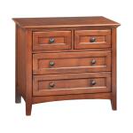 GAC McKenzie 4‑Drawer Nightstand