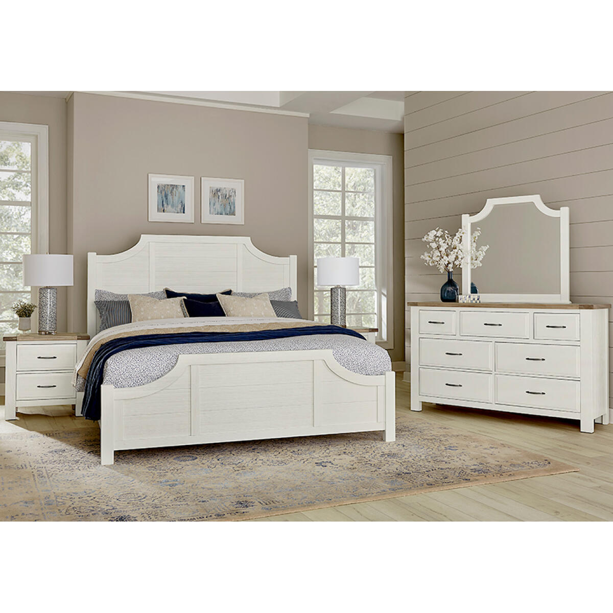 Maple Road Two-Tone Night Stand - Image 4