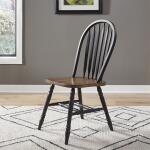 Carolina Crossing Windsor Side Chair- Black