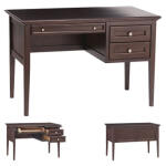 McKenzie 3‑Drawer Desk