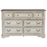Magnolia Manor 7 Drawer Dresser
