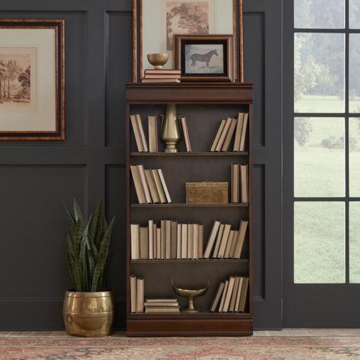 Brayton Manor Jr Executive 60 Inch Bookcase - Image 5