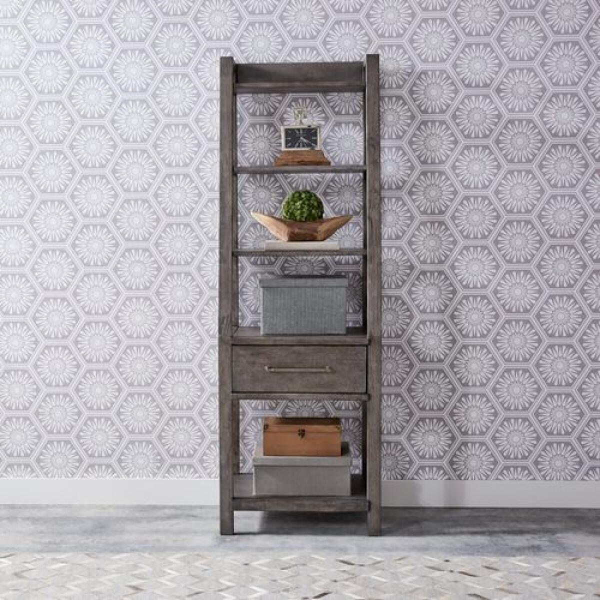Modern Farmhouse Leaning Bookcase - Image 5