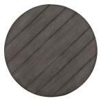 Modern Farmhouse Splay Leg Round Cocktail Table Brown - Image 4
