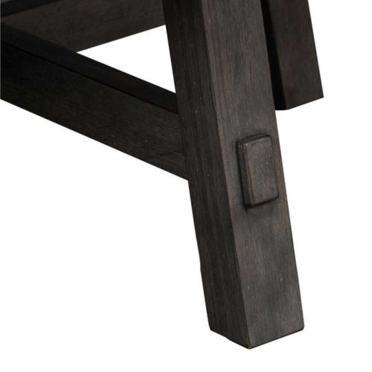 Modern Farmhouse Splay Leg Round Cocktail Table Brown - Image 7