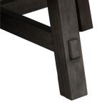 Modern Farmhouse Splay Leg Round Cocktail Table Brown - Image 7