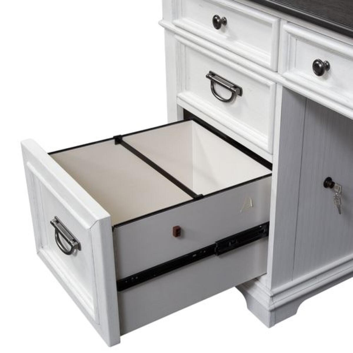 Allyson Park Home Office L Shaped Desk Set - Image 8