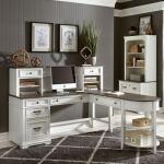 Allyson Park Home Office L Shaped Desk Set - Image 10