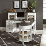 Allyson Park Home Office L Shaped Desk Set - Image 2