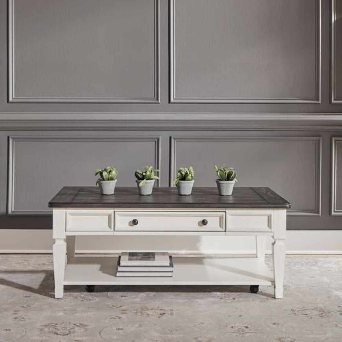 Allyson Park Rectangular Cocktail Table - Image 4