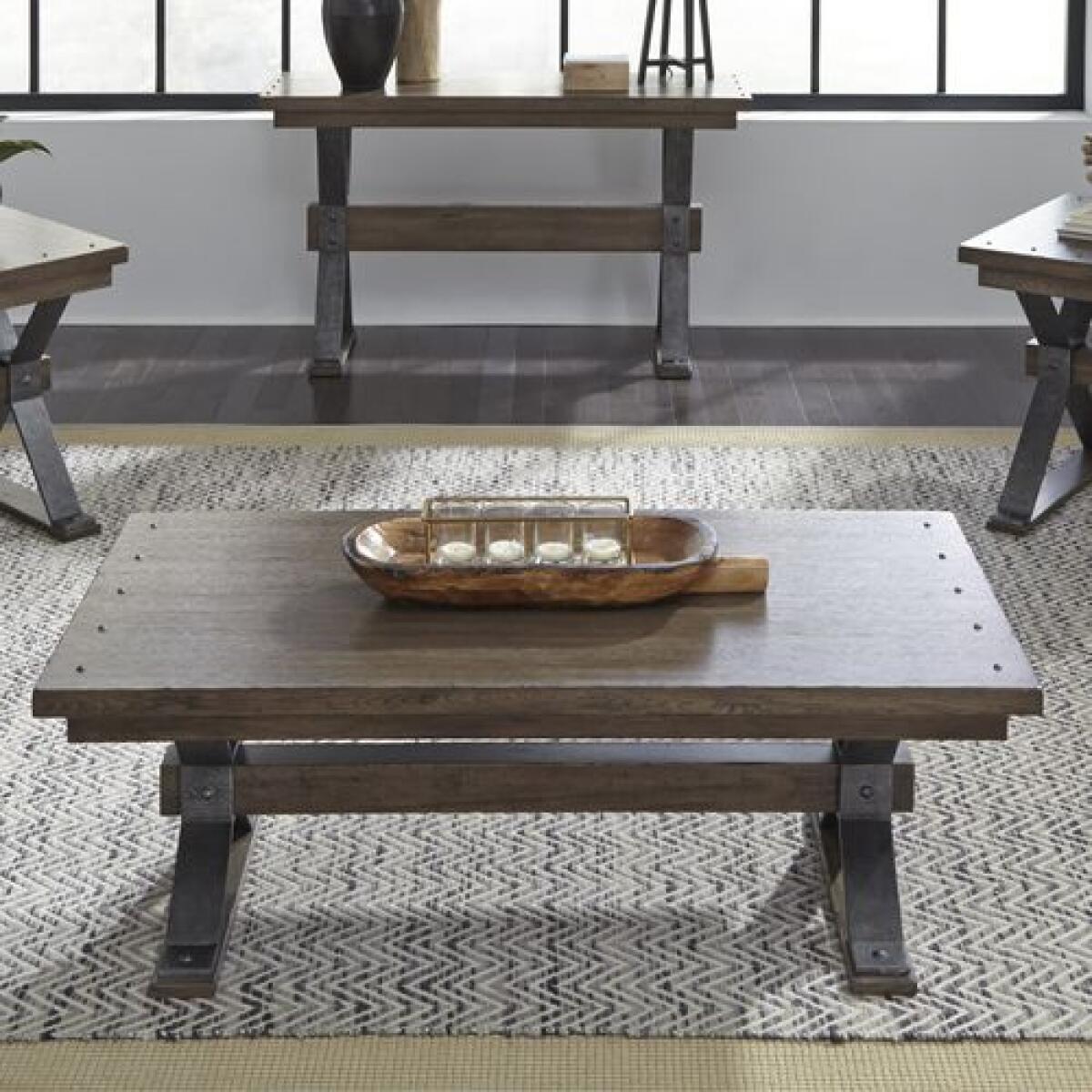 Sonoma Road Rectangular Cocktail Table - Image 3