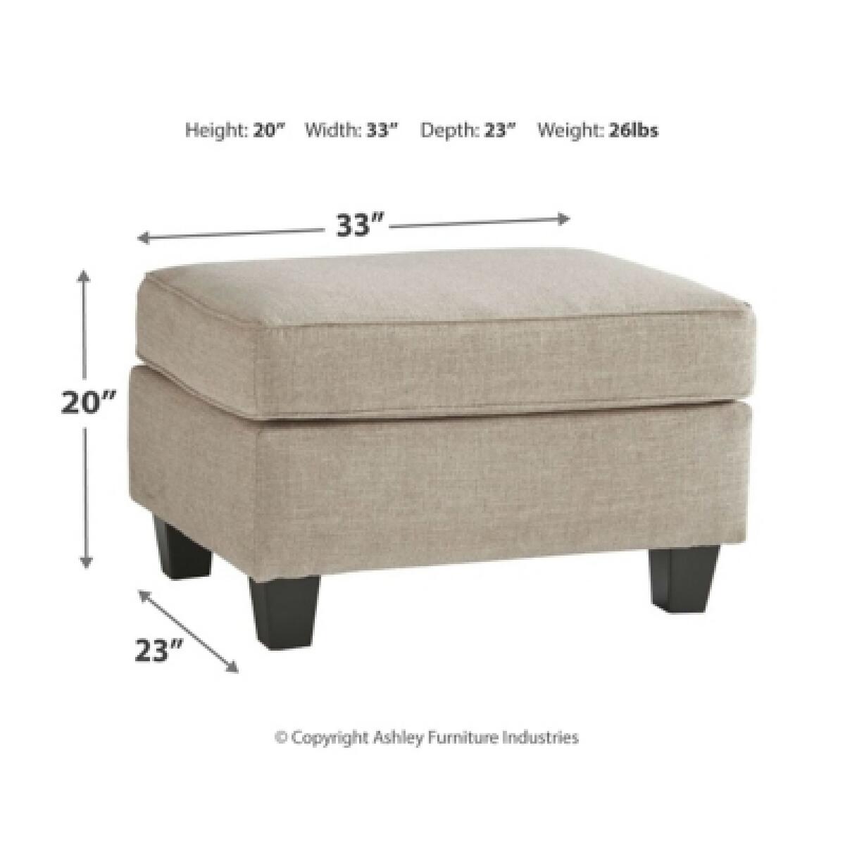 Abney Ottoman - Image 5