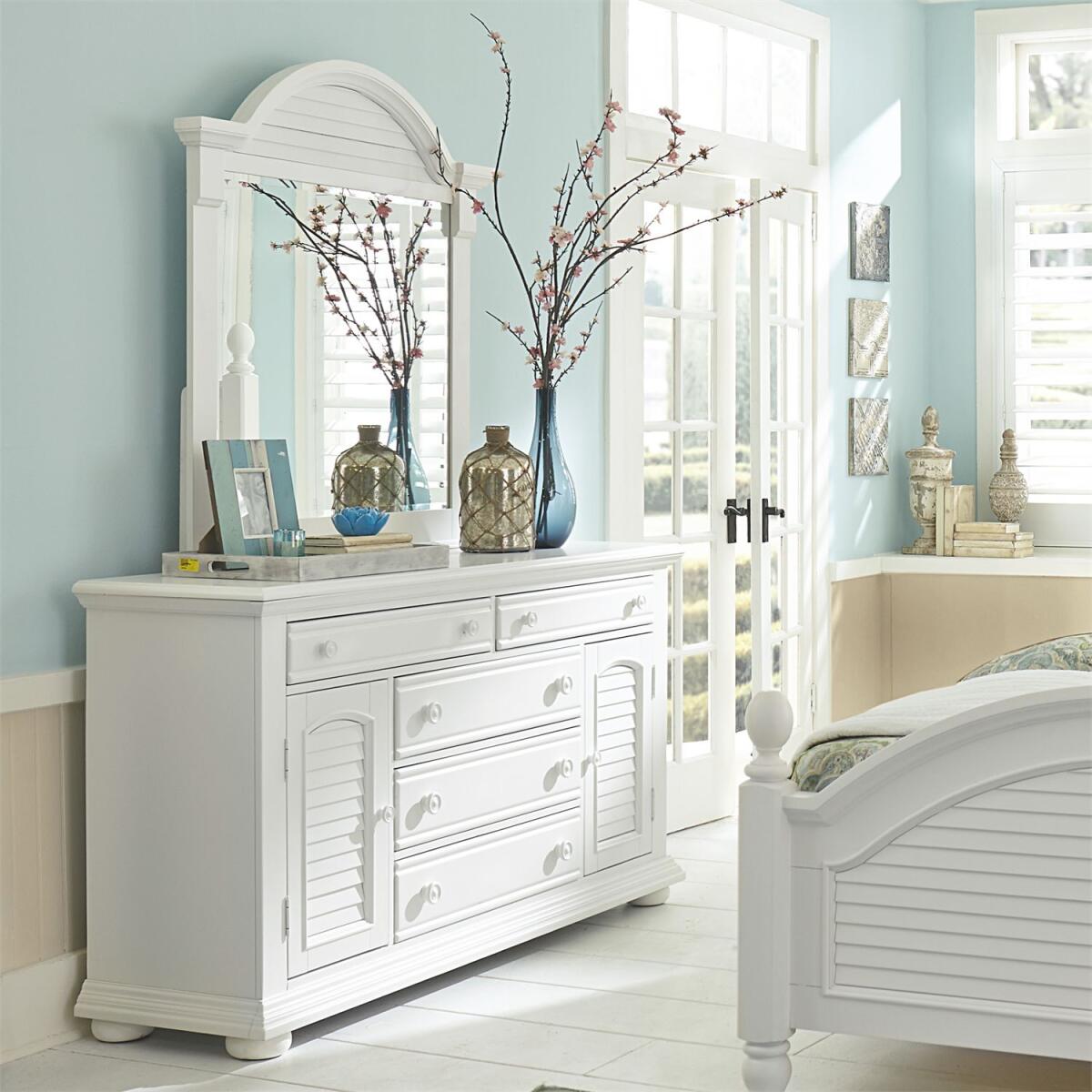 Summer House I 2 Door 5 Drawer Dresser - Image 3