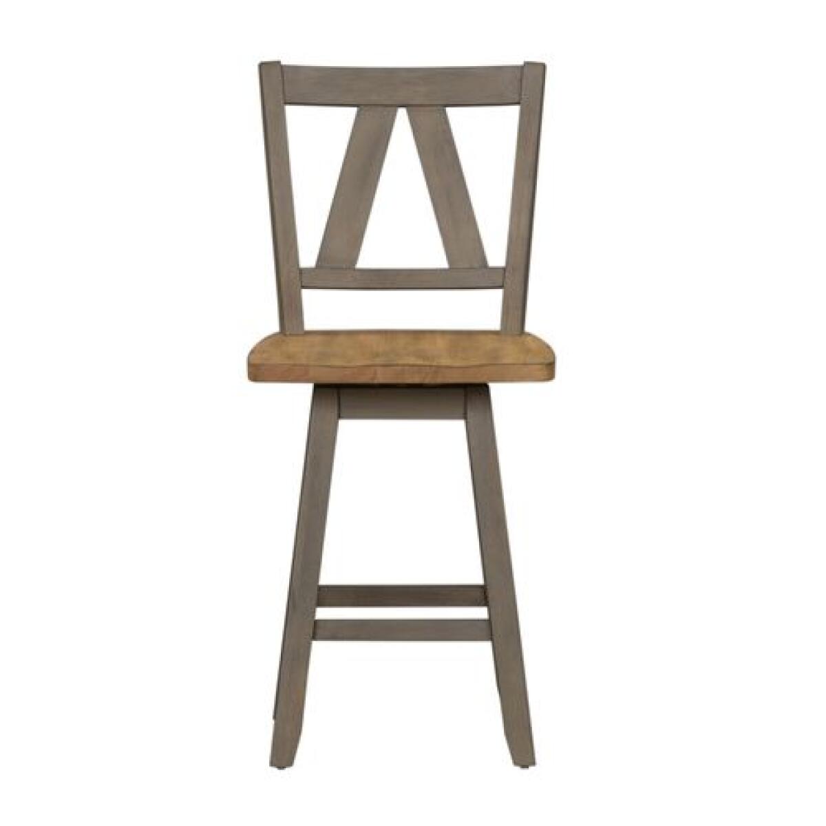 Lindsey Farm Counter Height Swivel Chair - Image 2