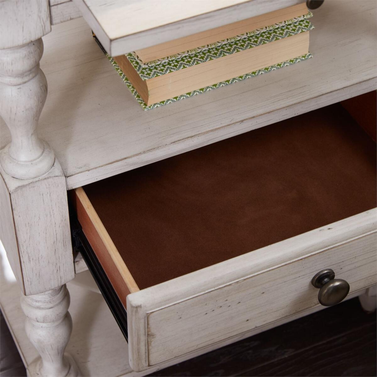 Farmhouse Reimagined 1 Drawer Night Stand - Image 3