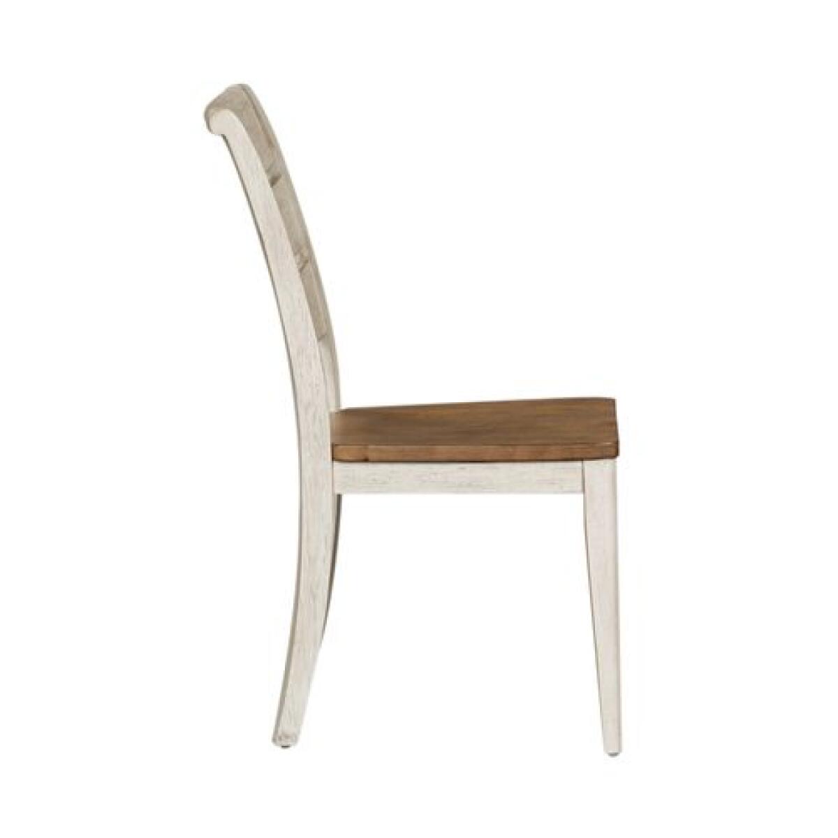 Farmhouse Reimagined Ladder Back Side Chair - Image 4