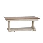 Farmhouse Reimagined Rectangular Cocktail Table