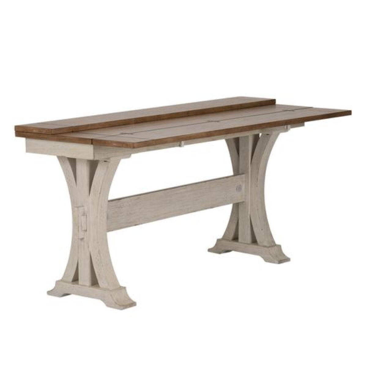 Farmhouse Reimagined Flip Lid Sofa Table - Image 5