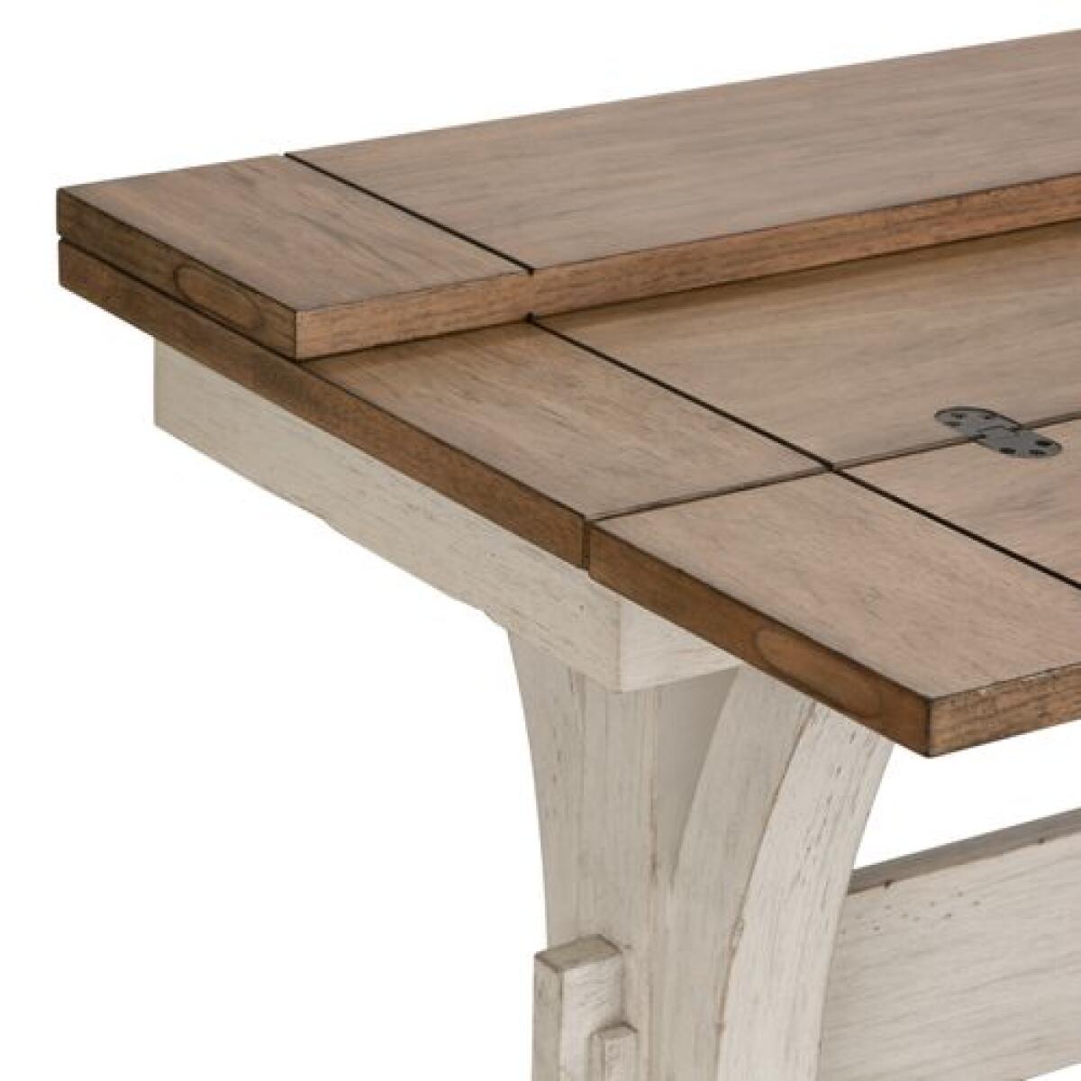 Farmhouse Reimagined Flip Lid Sofa Table - Image 6