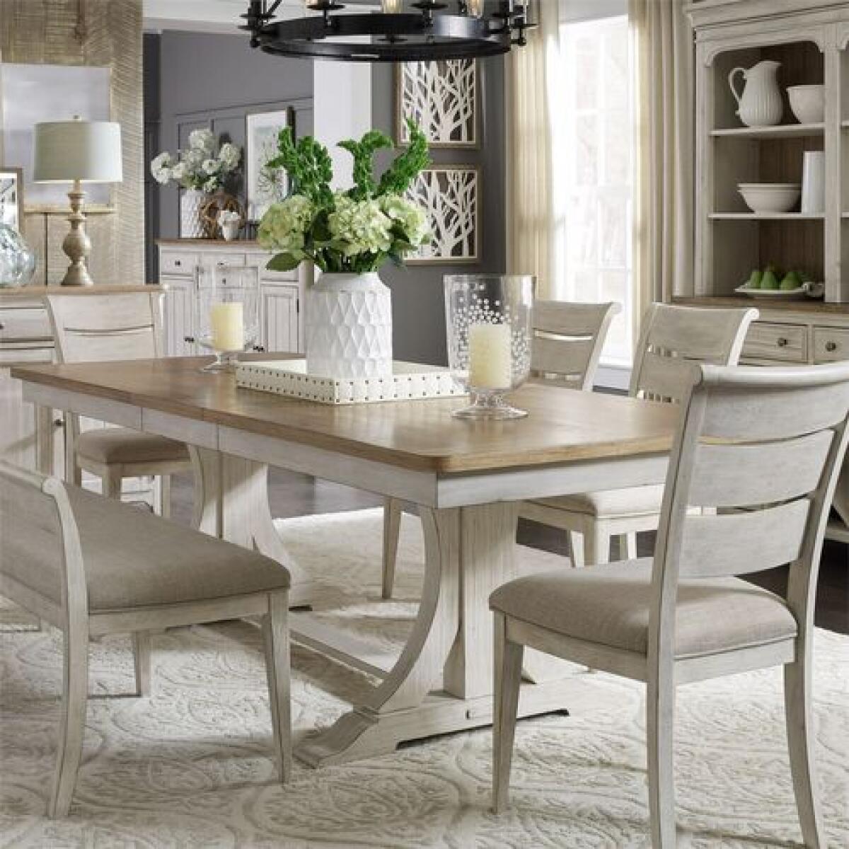 Farmhouse Reimagined Trestle Table Base - Image 3