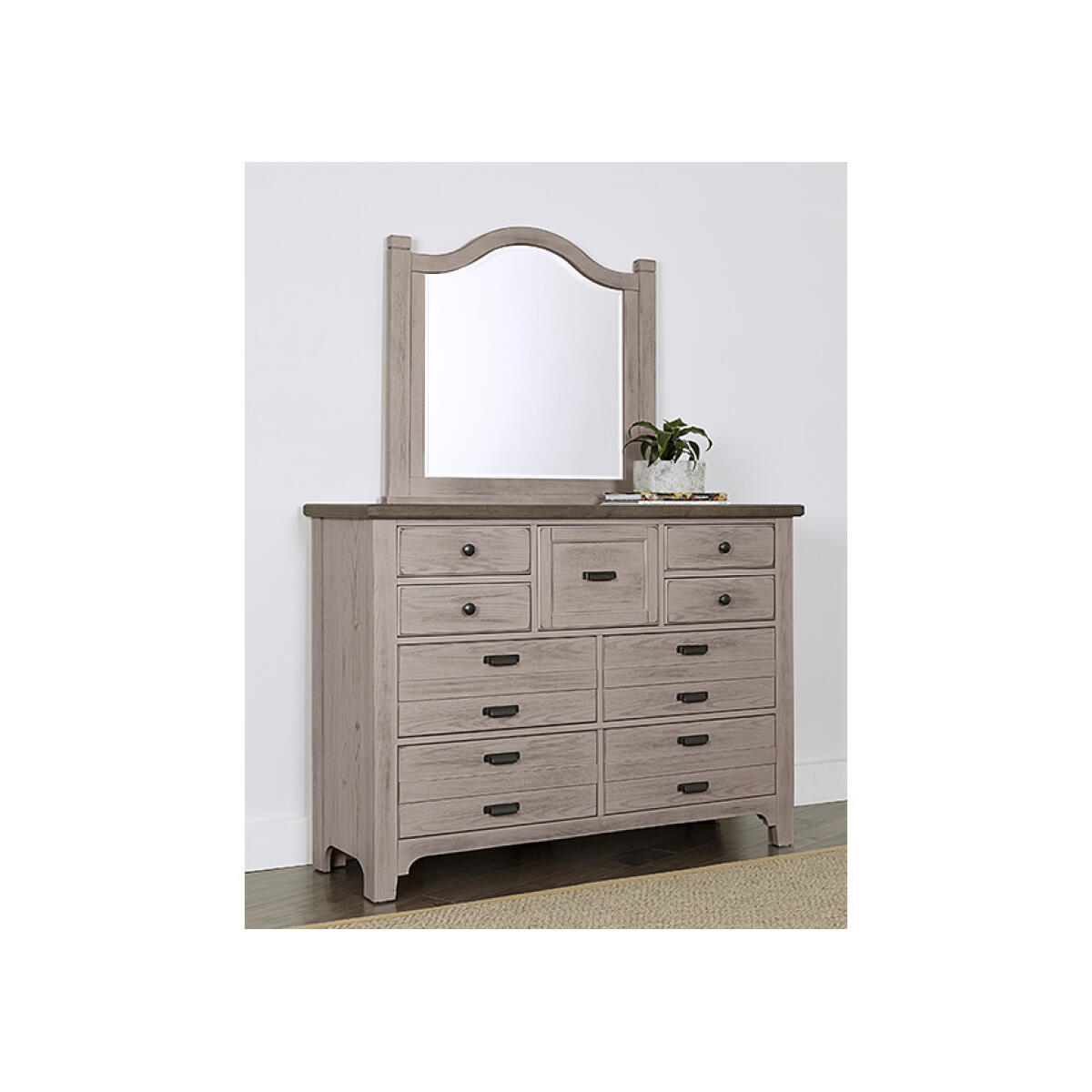 LMCO Home Bungalow Dover Grey Dresser - Image 2