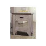 LMCO Home Bungalow Home Nightstand - 1 Drawer Dover Grey/Folkstone - Image 2