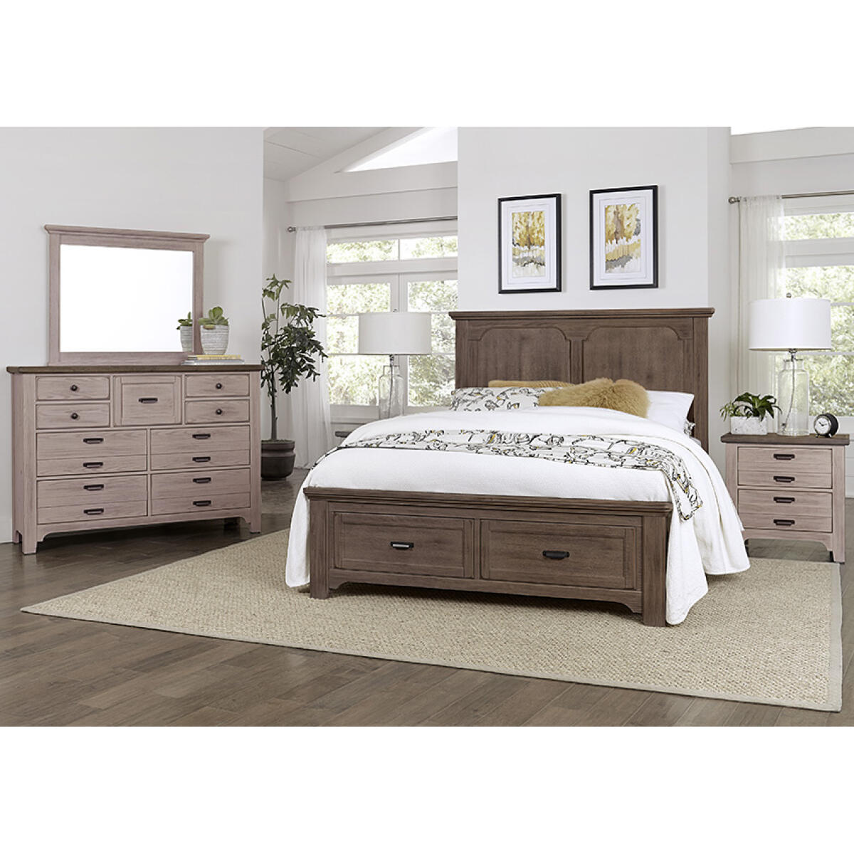 LMCO Home Bungalow Dover Grey Dresser - Image 5