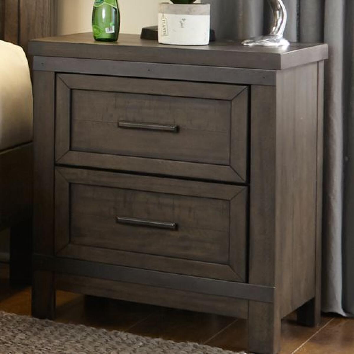 Thornwood Hills 2 Drawer Night Stand - Image 2