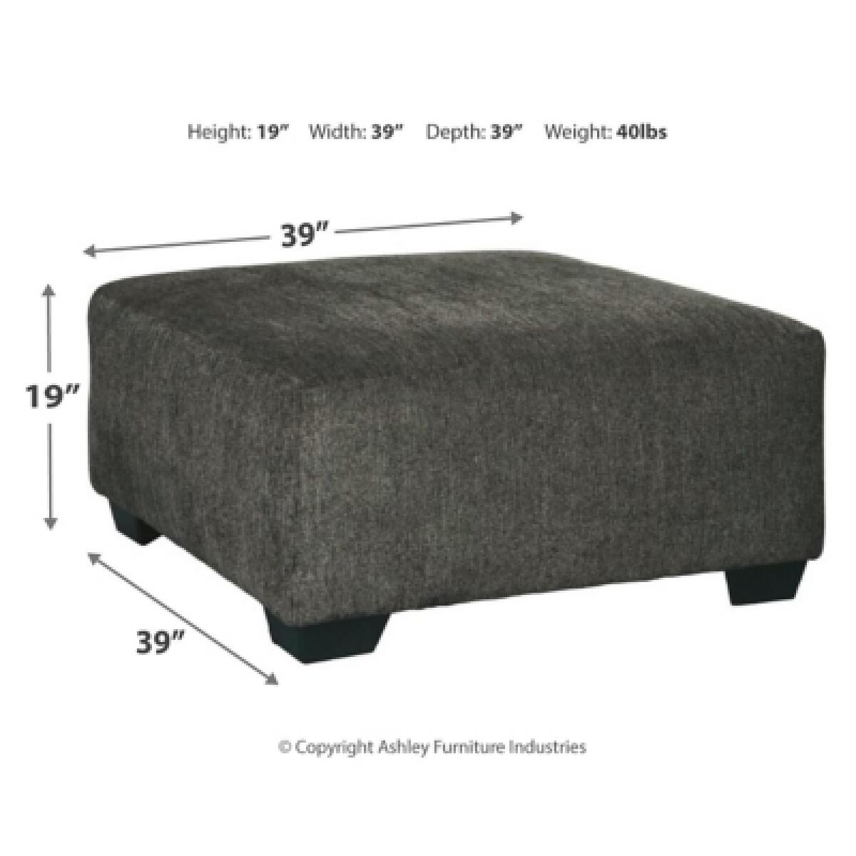Ballinasloe Oversized Ottoman - Image 5