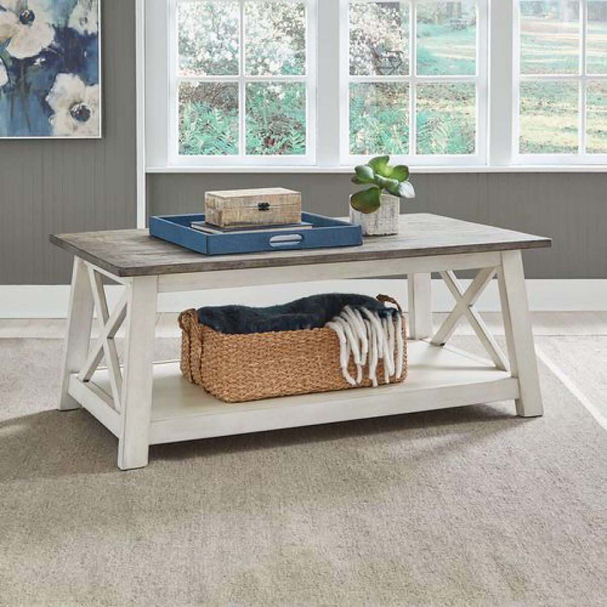 Laurel Bluff Rectangular Cocktail Table - Image 4