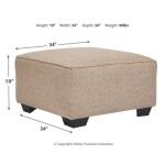 Baceno Oversized Ottoman - Image 5