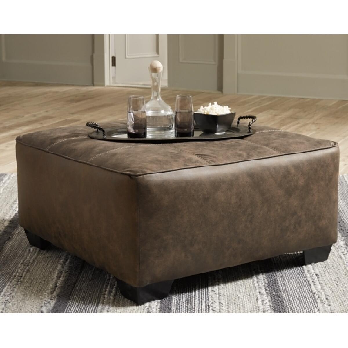 Abalone Oversized Accent Ottoman - Image 3