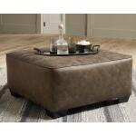 Abalone Oversized Accent Ottoman - Image 3