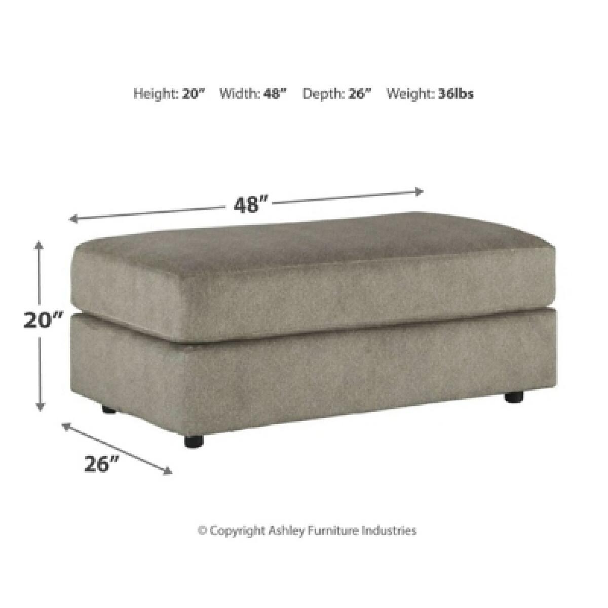 Soletren Oversized Ottoman - Image 5