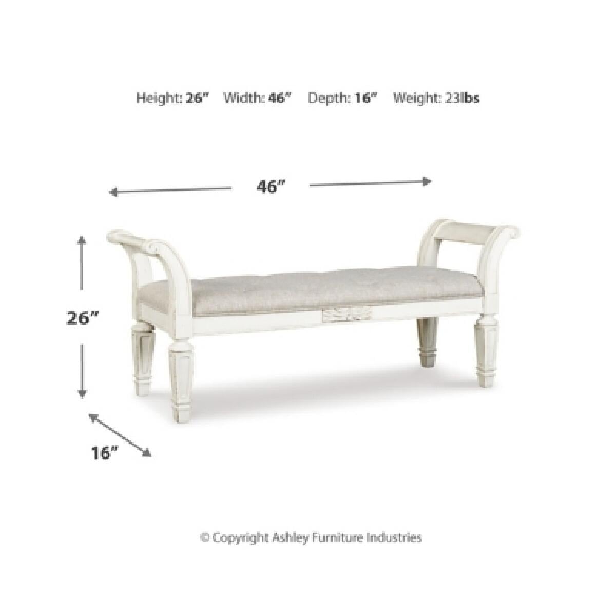 Realyn Accent Bench - Image 5