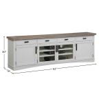 Americana Modern - Cotton 92 in. Tv Console - Image 2
