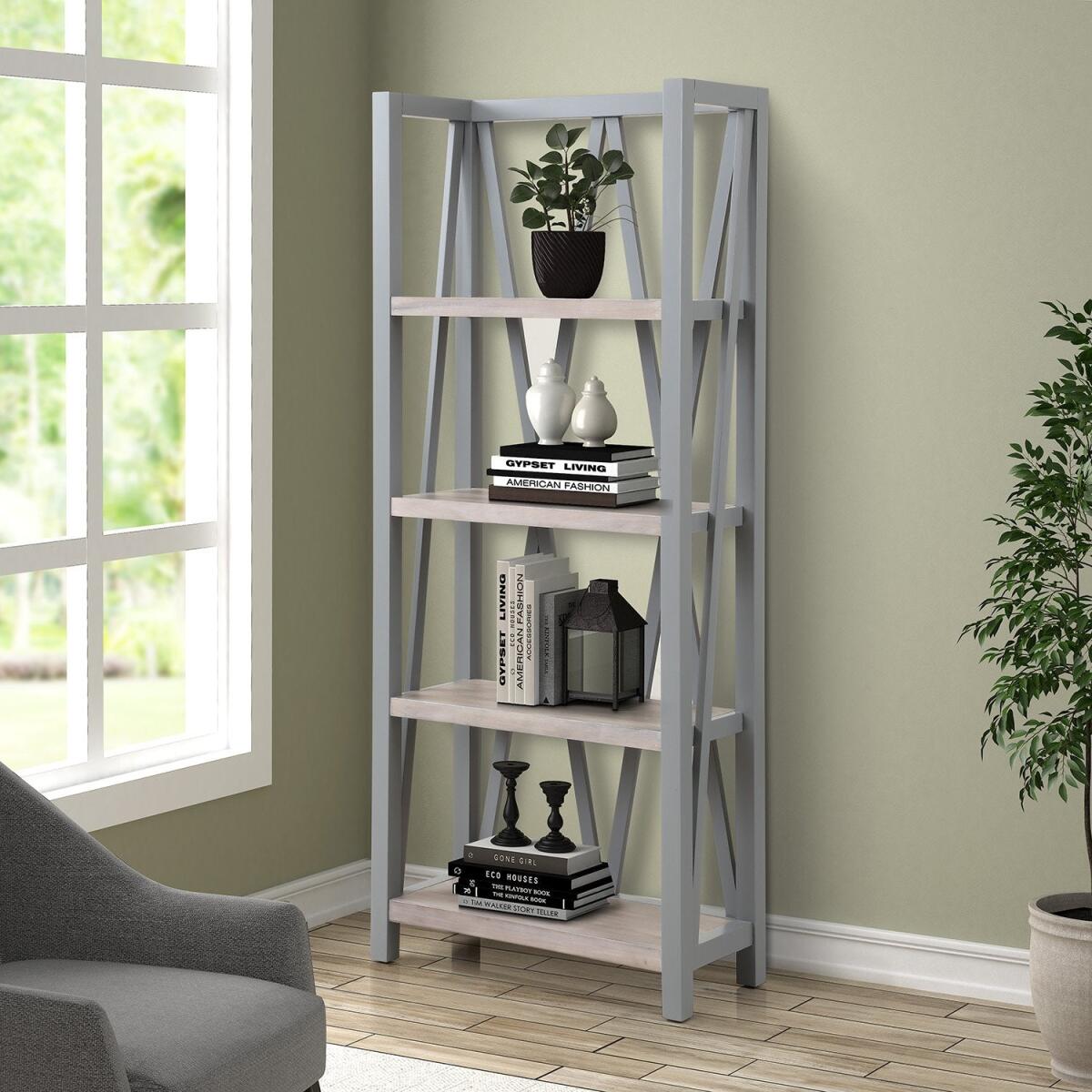 Americana Modern - DOVE ETAGERE BOOKCASE - Image 2