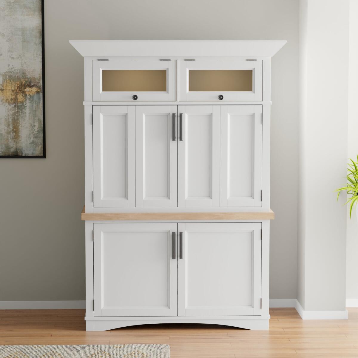 Americana Modern - Cotton Workstation With Led Light - Image 2