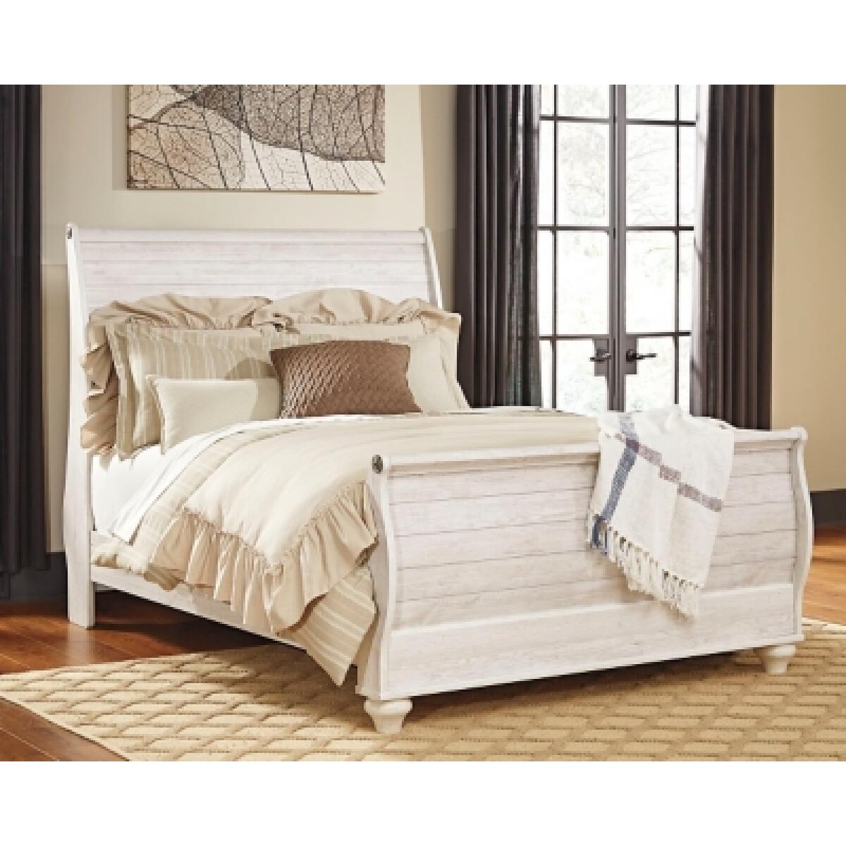 Willowton Queen Sleigh Bed - Image 3