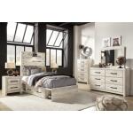 Cambeck Twin Panel Bed with 2 Storage Drawers - Image 8