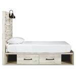Cambeck Twin Panel Bed with 2 Storage Drawers - Image 7