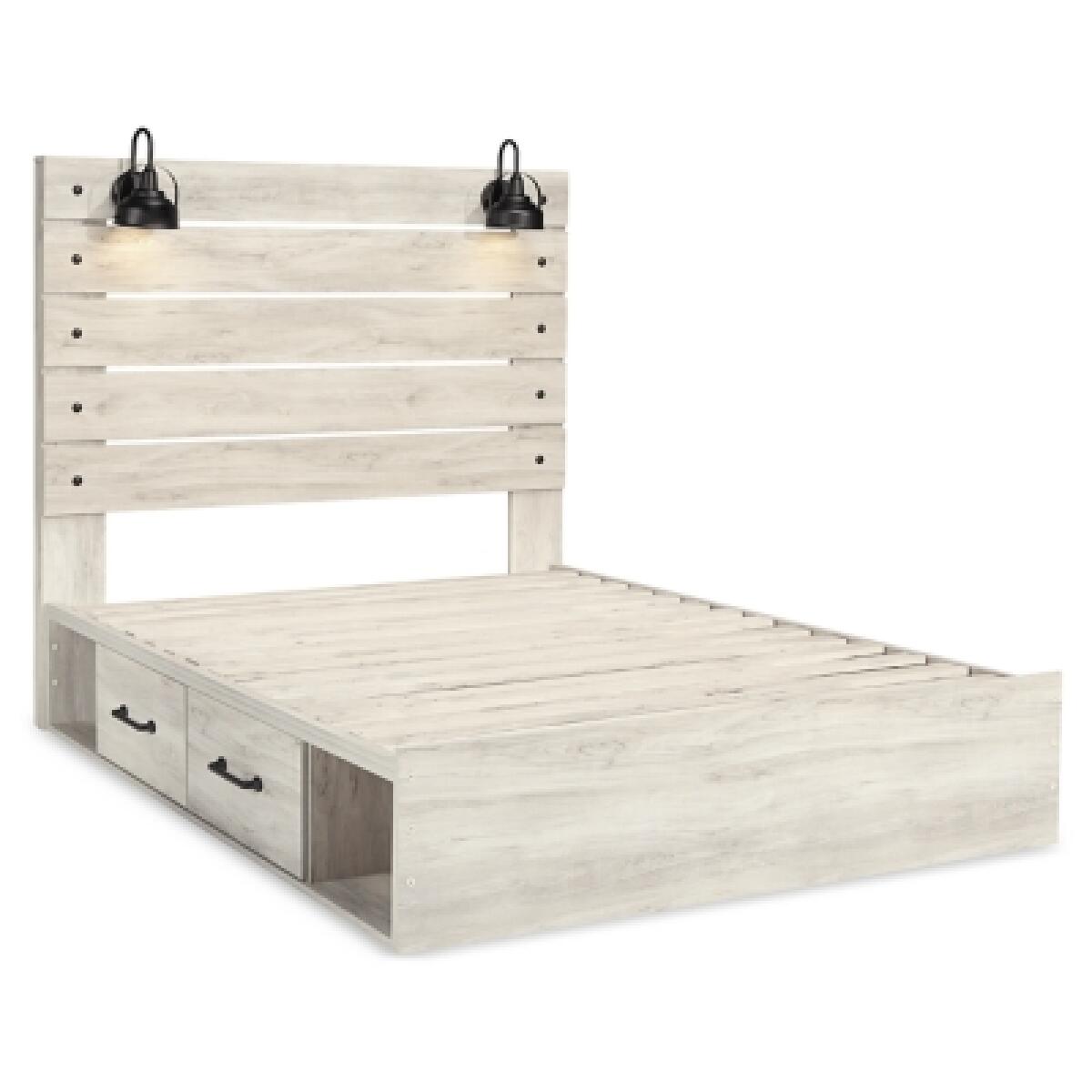 Cambeck Queen Panel Bed with 2 Storage Drawers - Image 4