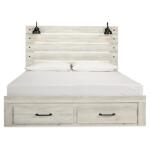 Cambeck King Panel Bed with 2 Storage Drawers - Image 6