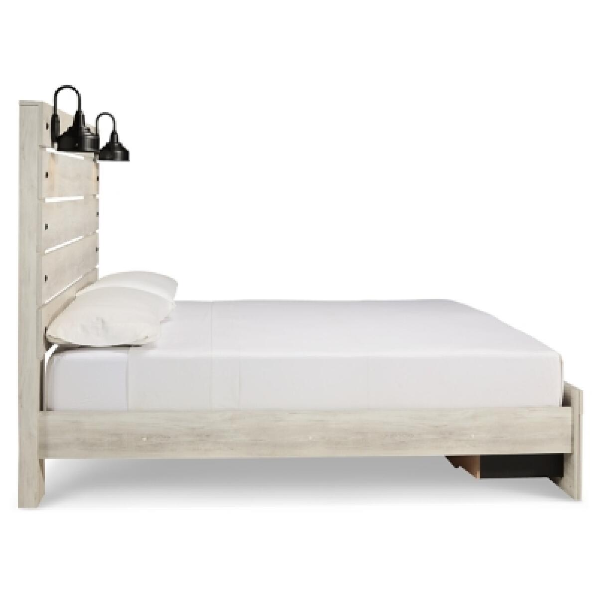 Cambeck King Panel Bed with 2 Storage Drawers - Image 5