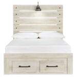 Cambeck Full Panel Bed with 2 Storage Drawers - Image 6
