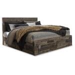 Derekson King Panel Bed with 4 Storage Drawers - Image 2