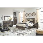 Drystan Queen Bookcase Bed with 2 Storage Drawers - Image 5