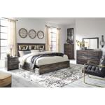 Drystan King Bookcase Bed with 2 Storage Drawers - Image 4